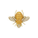 FOUR MULTI-GEM AND DIAMOND BEE BROOCHES - Foto 3