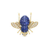 FOUR MULTI-GEM AND DIAMOND BEE BROOCHES - Foto 7