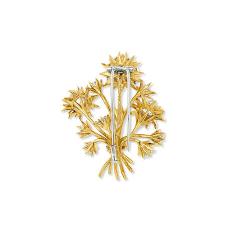TIFFANY & CO., JEAN SCHLUMBERGER DIAMOND AND GOLD BROOCH - фото 3