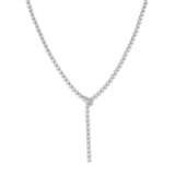 CARTIER DIAMOND AND WHITE GOLD 'DRAPERIE DE DÉCOLLETÉ' NECKLACE - Foto 3