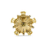 TIFFANY & CO. TWO MULTI-GEM AND DIAMOND BROOCHES AND UNSIGNED BROOCH - фото 4