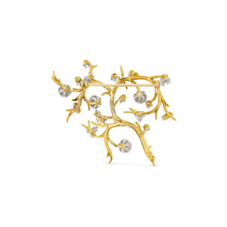 TIFFANY & CO. TWO MULTI-GEM AND DIAMOND BROOCHES AND UNSIGNED BROOCH - фото 6