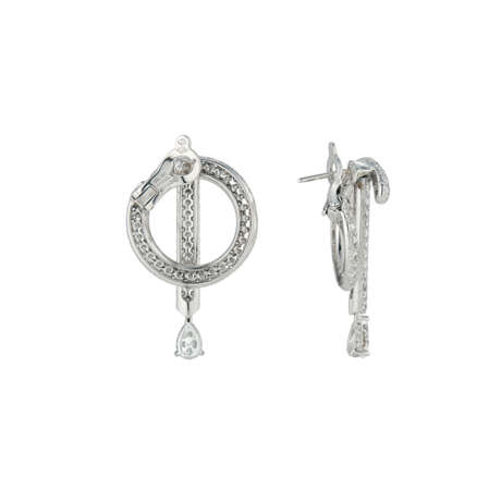 CHANEL DIAMOND EARRINGS - Foto 3