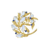 TIFFANY & CO. TWO MULTI-GEM AND DIAMOND BROOCHES AND UNSIGNED BROOCH - фото 7