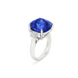 SAPPHIRE AND DIAMOND RING - Foto 1