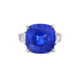SAPPHIRE AND DIAMOND RING - Foto 4
