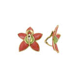TAFFIN CORAL AND PERIDOT EARRINGS - photo 3