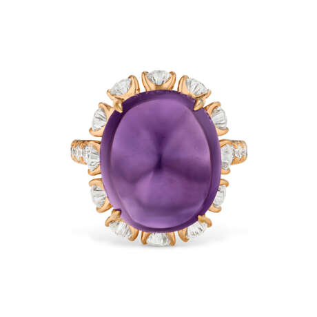 AMETHYST AND DIAMOND RING - фото 3
