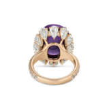 AMETHYST AND DIAMOND RING - фото 4