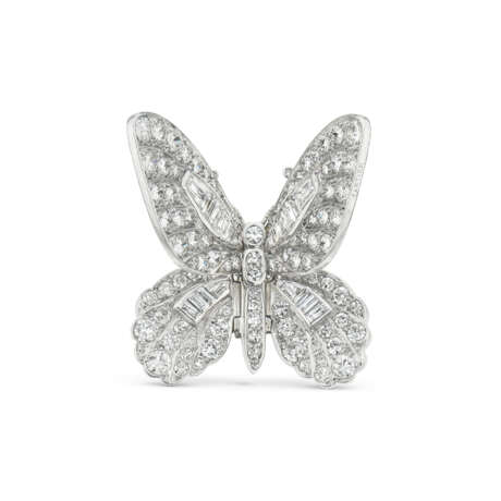 CARTIER DIAMOND BUTTERFLY BROOCH - photo 3