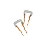 TIFFANY & CO. BELLE ÉPOQUE PAIR OF DIAMOND AND HORN HAIR COMBS - photo 1