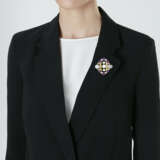TIFFANY & CO. NATURAL PEARL, AMETHYST, AND DIAMOND BROOCH, ATTRIBUTED TO PAULDING FARNHAM - photo 2