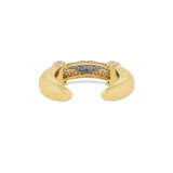 RENÉ BOIVIN SAPPHIRE AND DIAMOND 'COULISSANT' BANGLE - photo 6