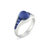 ART DECO SAPPHIRE RING - photo 1