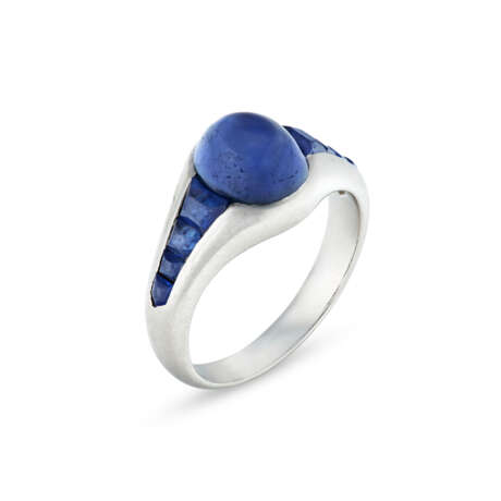 ART DECO SAPPHIRE RING - photo 1