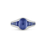 ART DECO SAPPHIRE RING - photo 4