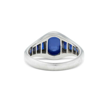 ART DECO SAPPHIRE RING - photo 5