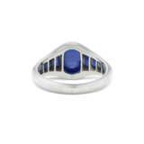 ART DECO SAPPHIRE RING - photo 5