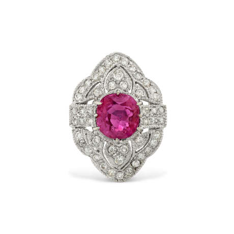 RUBY AND DIAMOND RING - Foto 4