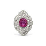 RUBY AND DIAMOND RING - Foto 4