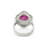 RUBY AND DIAMOND RING - Foto 5