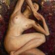 Impression gicl&eacute;e sur toile, Naked triangle, 2023, par Kartashov Andrey, Russie, 21e si&egrave;cle. 1 des 50 tirages limit&eacute;s. - Kauf mit einem Klick