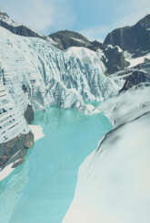 Monica Studer und Christoph van den Berg. Gletscher