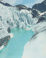 Monica Studer und Christoph van den Berg. Gletscher