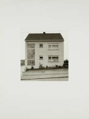 Bernd und Hilla Becher. Wohnhaus Jülicher Strasse 16, Hoengen bei Aachen