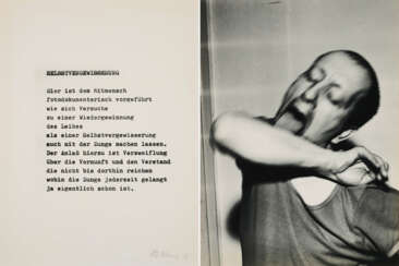 Anna & Bernhard Blume. Selbstvergewisserung