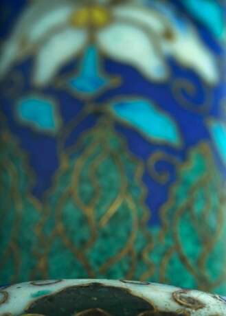 Feine und seltene Cloisonné-Vase für das Pfeilspiel 'touhu' - Foto 6