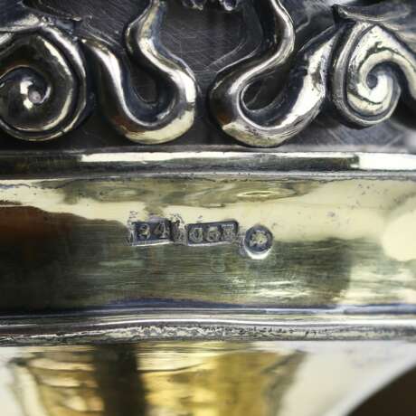 Large Russian silver cup. Ekvist Carl Gustav. St. Petersburg mid-19th century. Silver 84 Mid-19th century - photo 6