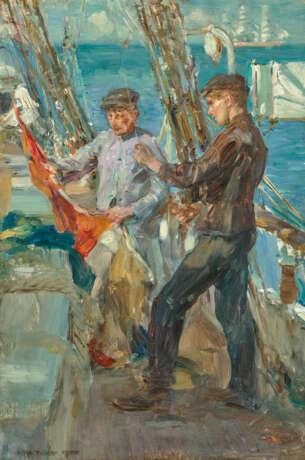 HENRY SCOTT TUKE, R.A., R.W.S (YORK 1858-1929 CORNWALL) - photo 1