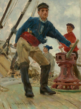 HENRY SCOTT TUKE, R.A., R.W.S (YORK 1858-1929 CORNWALL) - photo 1