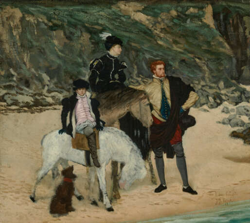 JAMES (JACQUES) JOSEPH TISSOT (NANTES 1836-1902 CHENECEY-BUILLON) - photo 1
