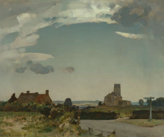 SIR JOHN ALFRED ARNESBY BROWN, R.A. (NOTTINGHAM 1866-1955 HADDISCOE, NORFOLK) - photo 1