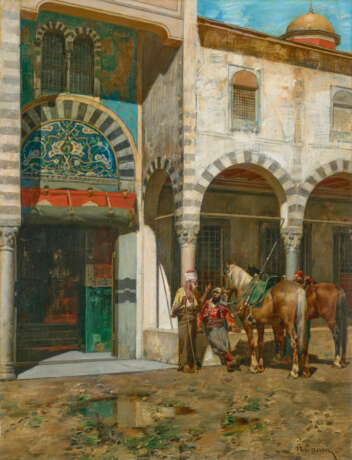 ALBERTO PASINI (BUSSETO 1826-1899 CAVORETTO) - photo 1
