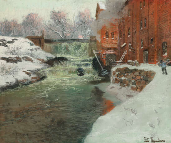 FRITS THAULOW (OSLO 1847-1906 VOLENDAM) - photo 1