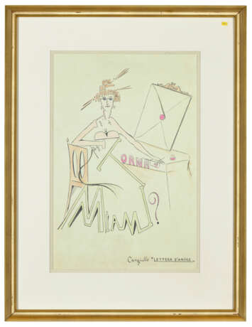 FRANCESCO CANGIULLO (NAPLES 1884 - 1977 LIVORNO) - Foto 2