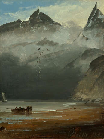PEDER BALKE (HELG&#216;YA 1804-1887 OSLO) - Foto 1