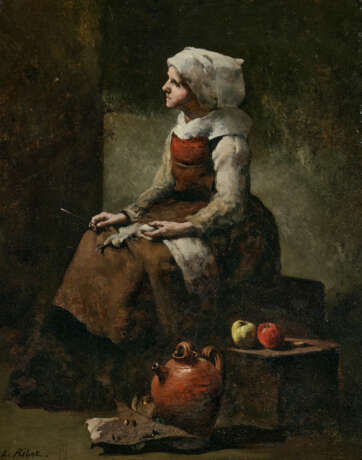 TH&#201;ODULE-AUGUSTIN RIBOT (SAINT-NICOLAS-D`ATTEZ 1823 - 1891 COLOMBES) - photo 1