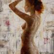 Gicl&eacute;e print on canvas, White flow, 2023, by Kartashov Andrey, Russia, 21st century. 1 of 50 limited prints. - One click purchase
