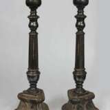 Brass candlesticks 2 pcs. Brass Antiquity At the turn of 19th -20th century - photo 2