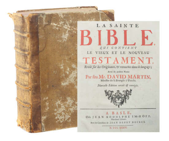 Basler Bibel La Sainte Bible qui contient le vieux… - photo 1