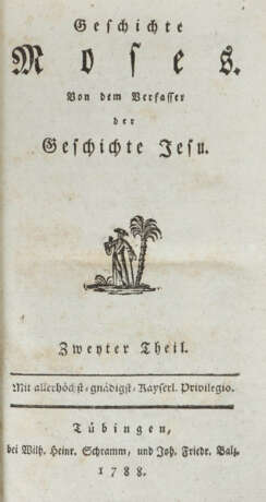 Hess, Johann Jakob Geschichte der Patriarchen/Mose… - photo 3