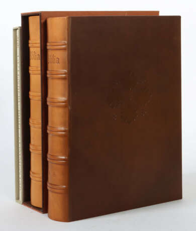 Gutenberg-Bibel farbige Vollfaksimile-Ausgabe, Mün… - photo 2