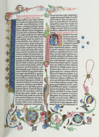 Gutenberg-Bibel farbige Vollfaksimile-Ausgabe, Mün… - photo 4