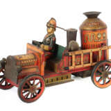 Feuerwehrauto Blech, Trade Mark Toys, made in Japa… - photo 1