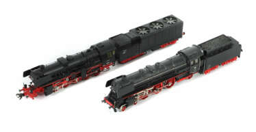 2x Dampflokomotive Märklin, Spur H0, 1x Nr. 34171,…