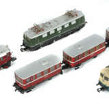 3x E-Lok, 1x Triebwagen-Set Märklin, Spur H0, 1x N… - Foto 1